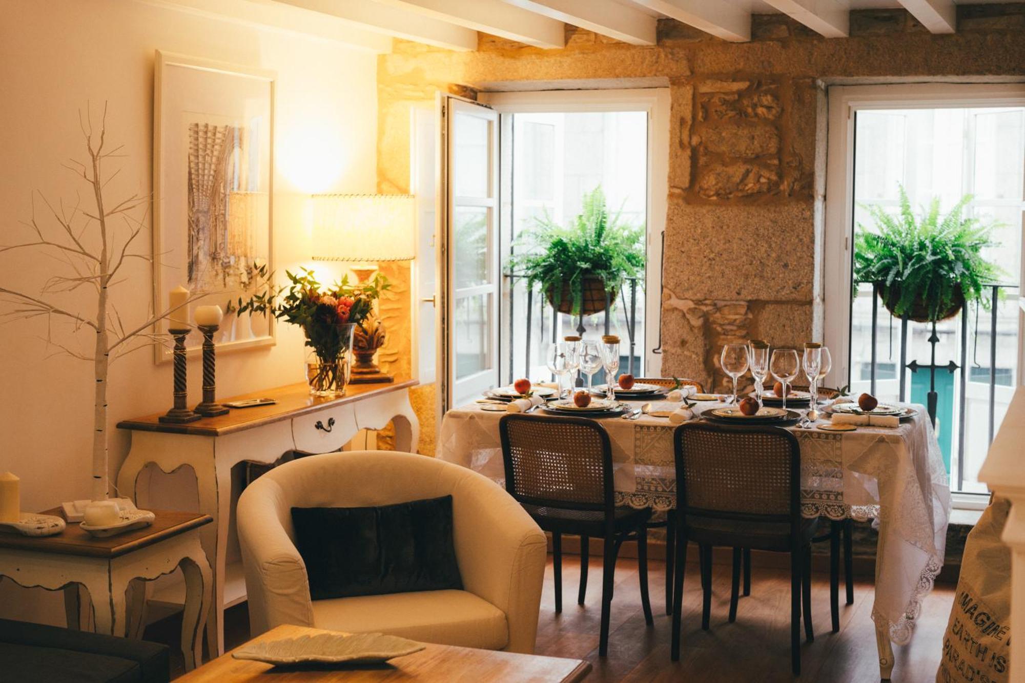 Apartamentos Aurelia Antica Santiago de Compostela Rum bild
